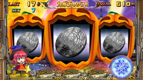 マジカルハロウィンTOTの魔法陣レベルアップ