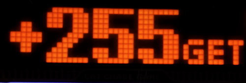SLOTマッピーの数字出現時の画面