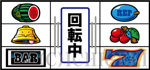 SLOTマッピーのリーチ目(1確目+2確目)