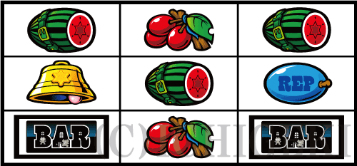 SLOTマッピーのリーチ目