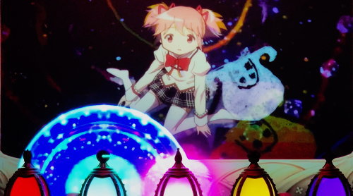 SLOT劇場版 魔法少女まどか☆マギカ[前編]始まりの物語／[後編]永遠の物語のソウルジェム点灯演出