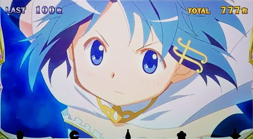 SLOT劇場版 魔法少女まどか☆マギカ[前編]始まりの物語／[後編]永遠の物語のマギカアタック出現キャラ「まどか」