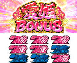 いろはに愛姫の愛姫 BONUSの配当