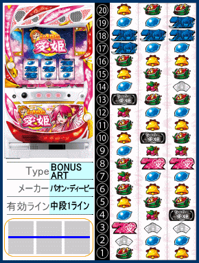 いろはに愛姫の筐体画像