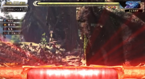 パチスロ モンスターハンター:ワールド™のデカリール演出