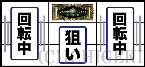 パチスロ モンスターハンター:ワールド™ 黄金狩猟の