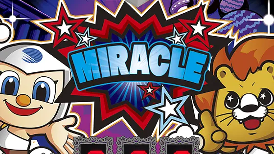 ミクちゃんとイドムンのミラクルチャレンジ2のMIRACLEランプ