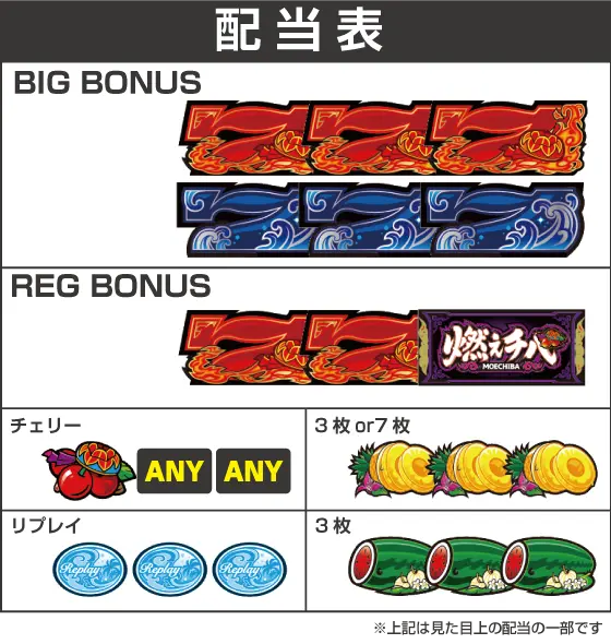 燃えチバ-30の配当画像