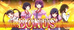 パチスロ〈物語〉シリーズ セカンドシーズンのキャラ集合1の画面