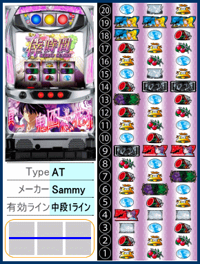 パチスロ〈物語〉シリーズ セカンドシーズンの筐体