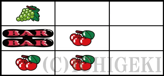 ミスタージャグラーの2連チェリーの停止型