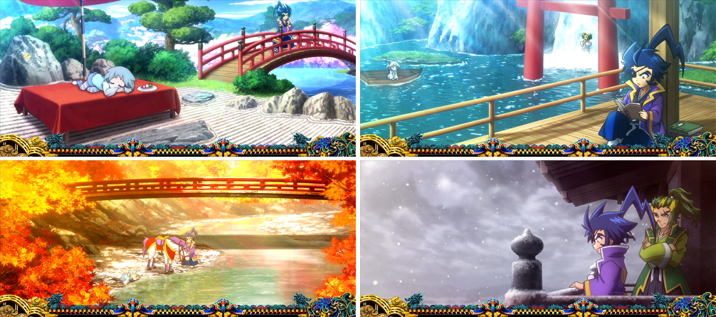 政宗３の通常ステージ(春夏秋冬ステージ)の画像