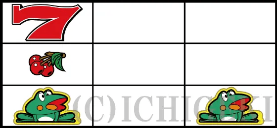 ニューパルサーSP4 with 太鼓の達人のお馴染みのリーチ目の停止型⑦