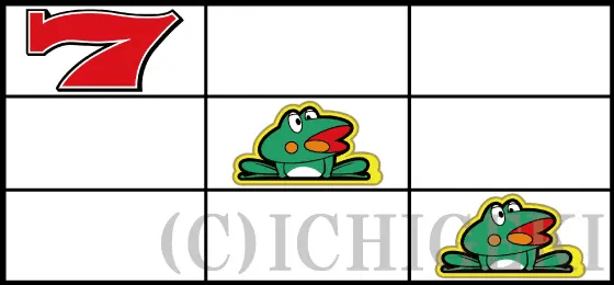 ニューパルサーSP4 with 太鼓の達人のお馴染みのリーチ目の停止型⑫