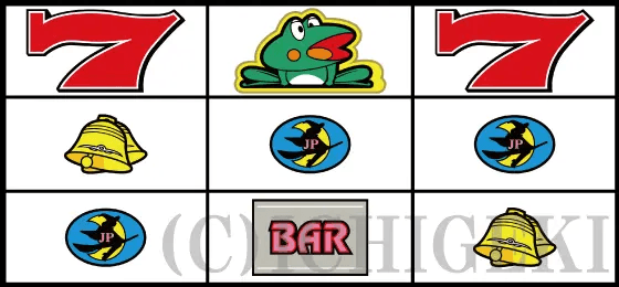 ニューパルサーSP4 with 太鼓の達人の新リーチ目の停止型②