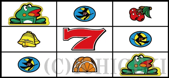 ニューパルサーSP4 with 太鼓の達人の新リーチ目の停止型⑤