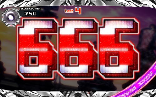 ノーゲーム・ノーライフ ＴＨＥ ＳＬＯＴのスコアブースト特定pt画面