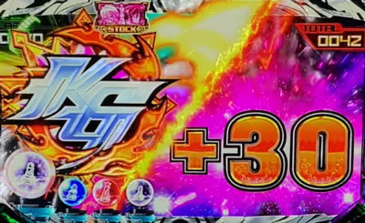 ノーゲーム・ノーライフ ＴＨＥ ＳＬＯＴのセット数上乗せ+ゲーム数上乗せ画面