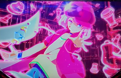ノーゲーム・ノーライフ ＴＨＥ ＳＬＯＴのテトの画面