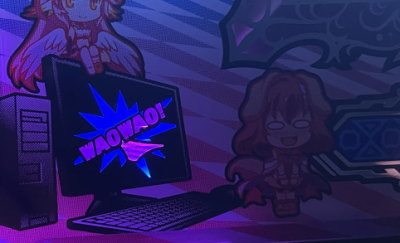 ノーゲーム・ノーライフ ＴＨＥ ＳＬＯＴのWAOWAOランプ点灯画面