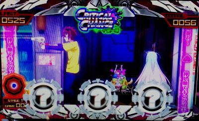 ノーゲーム・ノーライフ ＴＨＥ ＳＬＯＴのクリティカルチャンス発動画面