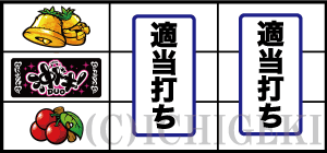 沖ドキDUOのチェリー停止時
