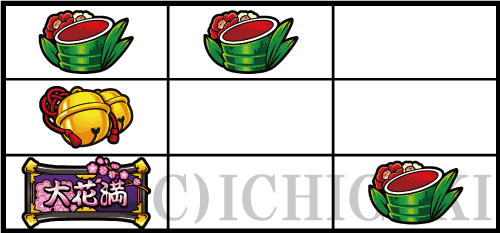 Ｓ大花満ＳＢのリーチ目②