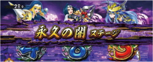 パチスロ戦国乙女 暁の関ヶ原-DARKNESS-の永久の闇ステージ