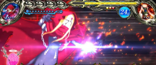 【オバロ2】パチスロOVERLORD絶対支配者光臨Ⅱのプレイヤー攻撃演出画像