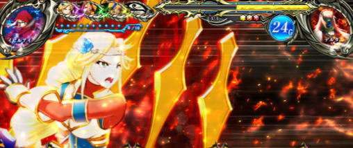 【オバロ2】パチスロOVERLORD絶対支配者光臨Ⅱのプレイヤー攻撃演出画像