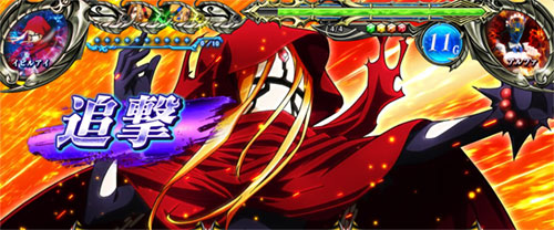 【オバロ2】パチスロOVERLORD絶対支配者光臨Ⅱの味方キャラの特殊攻撃発動時の画像