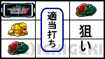 パチスロ ファンタシースターオンライン2の上段BAR停止時