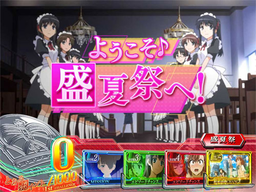 SLOTとある科学の超電磁砲の参考画像