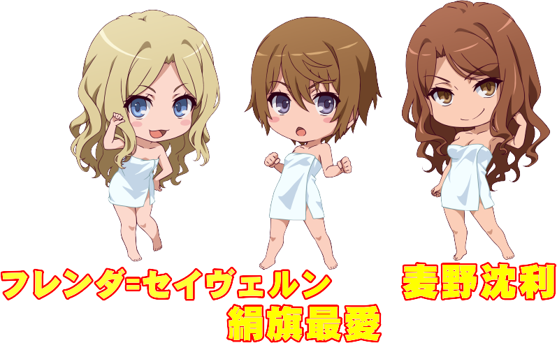 SLOTとある科学の超電磁砲のキャラクター紹介画像