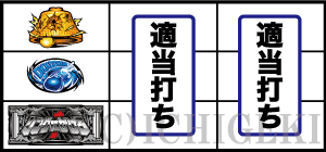 リングにかけろ１ ワールドチャンピオンカーニバル編の下段BAR停止時