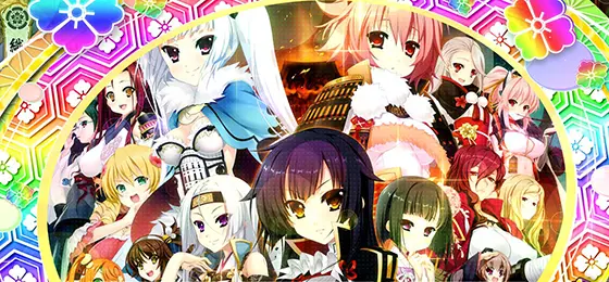 パチスロ　戦国†恋姫のカラフルステップアップ演出