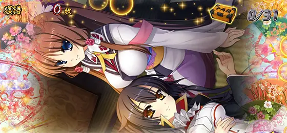 パチスロ　戦国†恋姫の姫くりパネル③(結菜選択時)