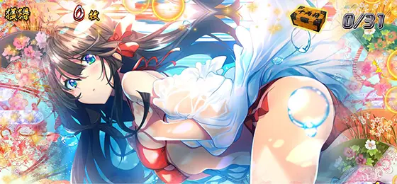 パチスロ　戦国†恋姫の姫くりパネル④(詩乃選択時)