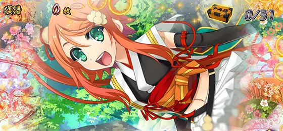 パチスロ　戦国†恋姫の姫くりパネル②(ひよ子選択時)