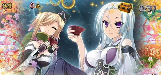 パチスロ　戦国†恋姫の姫くりパネル①(一葉選択時)