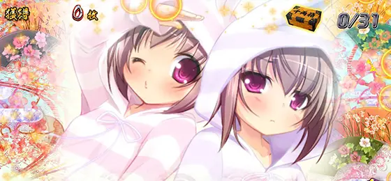 パチスロ　戦国†恋姫の姫くりパネル③(雀＆烏選択時)