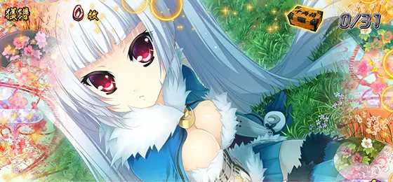 パチスロ　戦国†恋姫の姫くりパネル④(美空選択時)