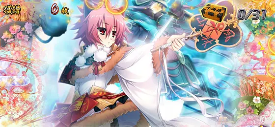 パチスロ　戦国†恋姫の姫くりパネル②(光璃選択時)