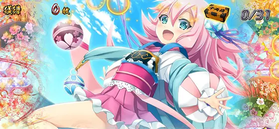 パチスロ　戦国†恋姫の姫くりパネル④(鞠選択時)