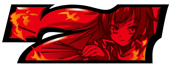 パチスロ　戦国†恋姫の図柄「赤7ツン」