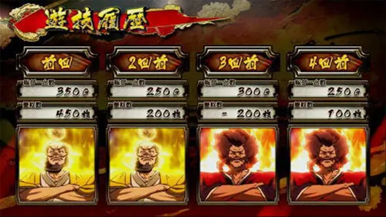 真天下布武のメインメニュー4