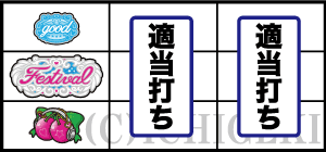 スロドルのチェリー停止時