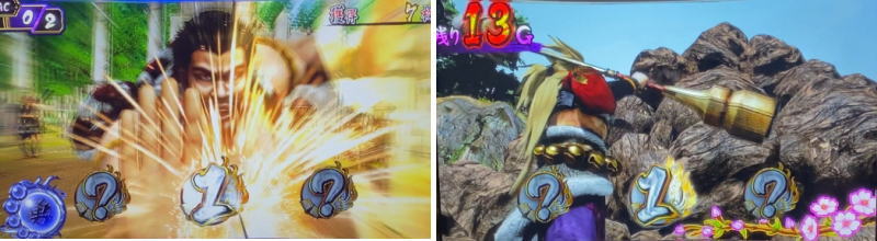 パチスロ戦国無双3の2択ナビ