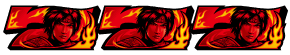 パチスロ戦国無双3の赤7BIG