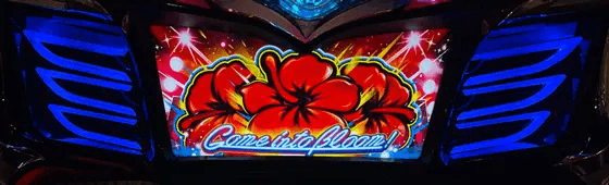 スマート沖スロ　スターハナハナのフェザーランプ青